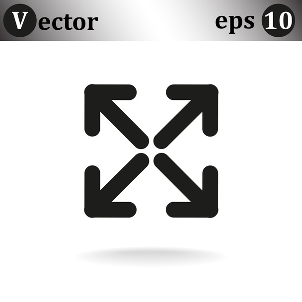 Arrows web icon - Vektor, obrázek