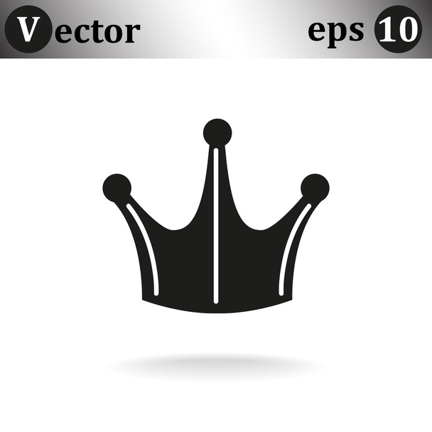 Crown VIP sign - Wektor, obraz