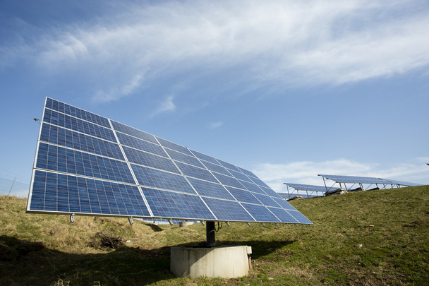 太陽電池パネル - 写真・画像