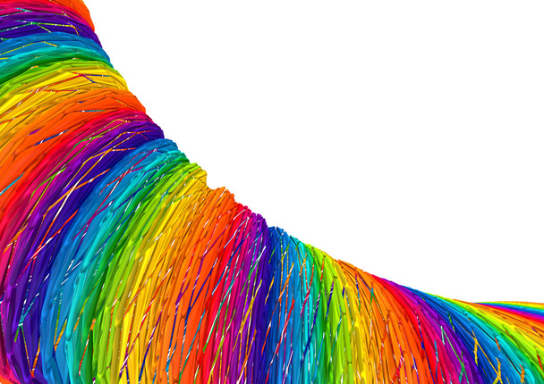 Rainbow backgound - Photo, Image