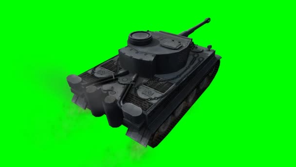 Military tank in ride - Footage, Video