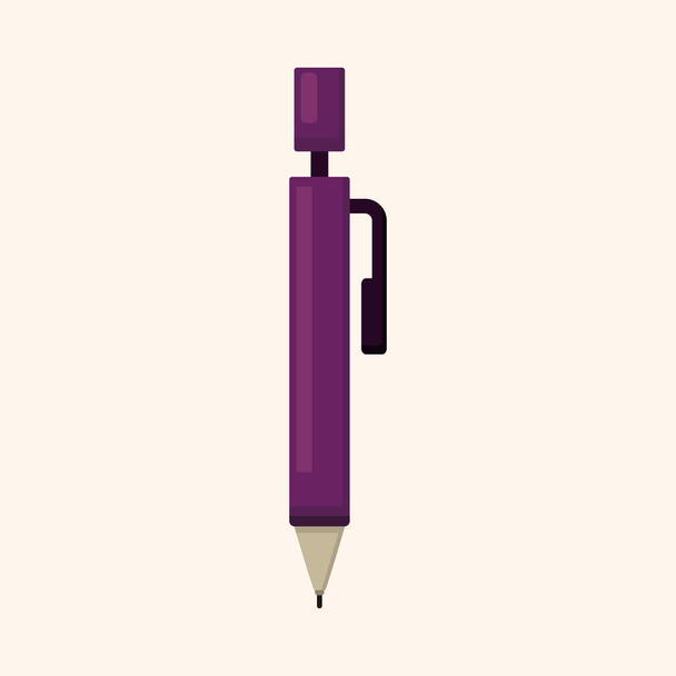automatic pencil theme elements - ベクター画像