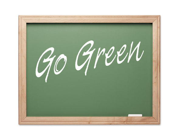 Vert Go série tableau de craie verte
 - Photo, image