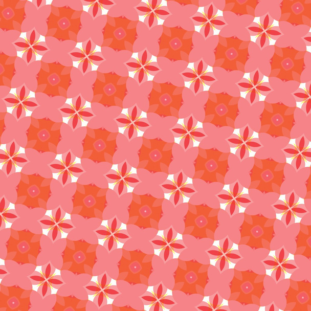 pattern illustration of abstract flowers - Foto, Imagem