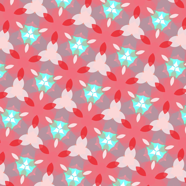pattern illustration of abstract flowers - Foto, Imagen