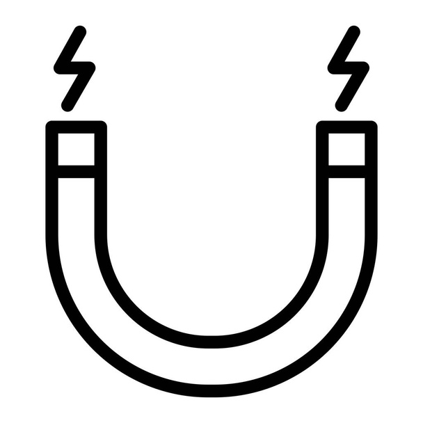 Ilustración del diseño del icono del vector del imán - Vector, imagen