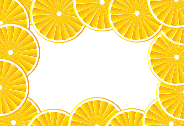 Orange background - Vector, afbeelding