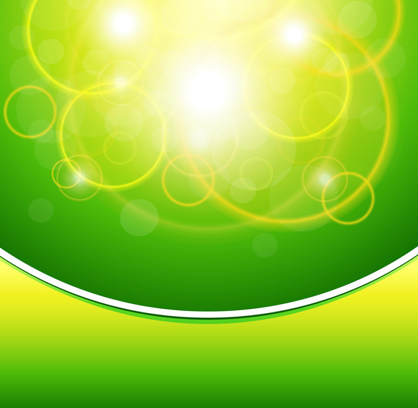 Green background - Vektor, obrázek