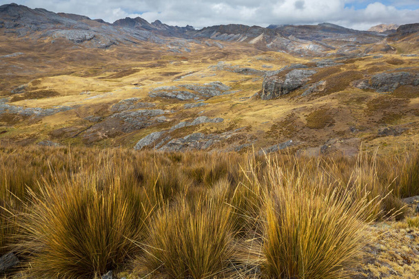 Beautiful mountains landscape in the  Andes (or the Southern Cordilleras) in Peru - Photo, Image