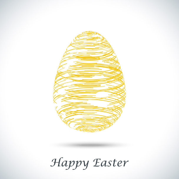 Happy Easter greeting banner.  - Vector, imagen