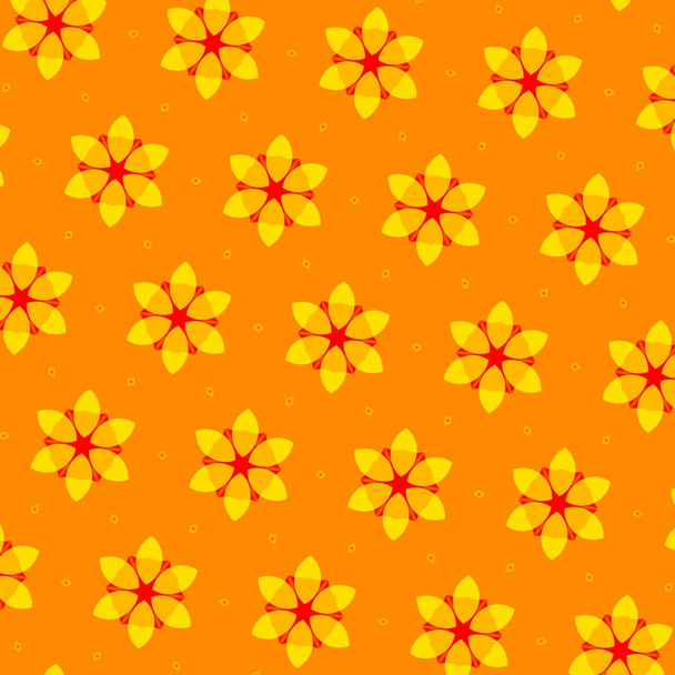 pattern illustration of abstract flowers - Фото, зображення