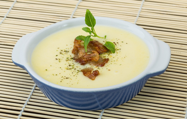 Sýrová polévka - Fotografie, Obrázek