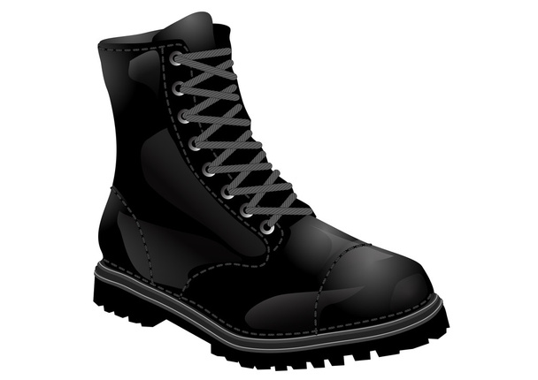 boots army - Vector, afbeelding