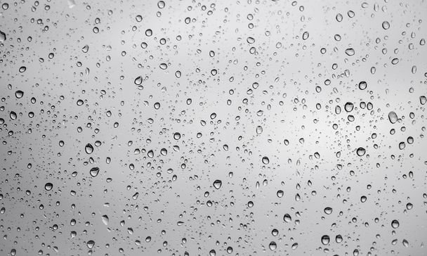 Gotas de chuva no vidro da janela - Foto, Imagem