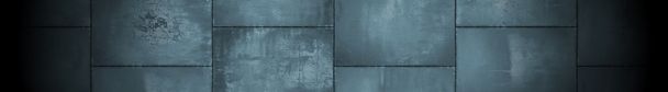 Fundo de metal panorâmico escuro com holofotes (formato de caixa de cartas
) - Foto, Imagem