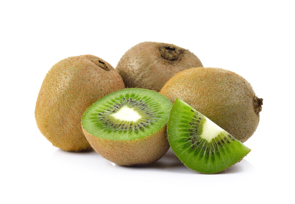 kiwi fruits sur fond blanc - Photo, image