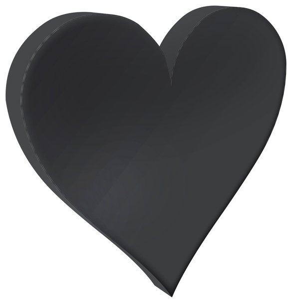 Coeur noir
 - Photo, image