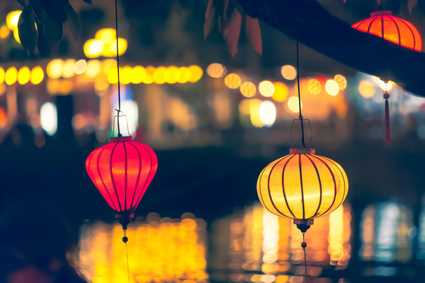 Lantern, Vietnam - Fotoğraf, Görsel
