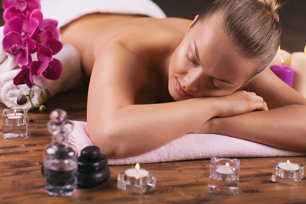 relaxing spa treatments - Photo, Image
