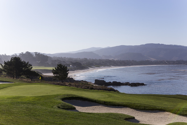 Гальковий пляж для гольфу, Монтерей, Каліфорнія, США - Фото, зображення