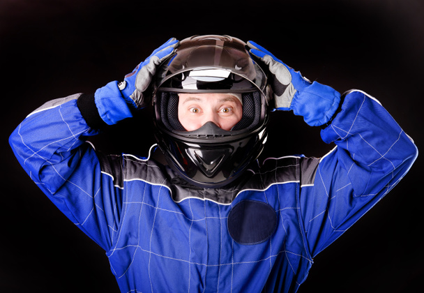 Male race driver - Valokuva, kuva