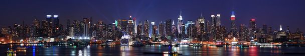 New York City Panorama sullo skyline di Manhattan
 - Foto, immagini