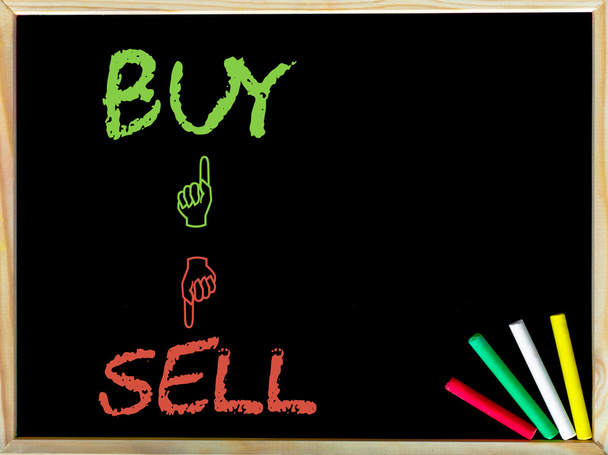 Comprare e come segno contro vendere e a differenza di segno
 - Foto, immagini