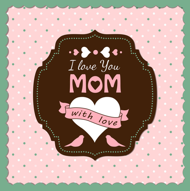 Mothers day theme - Vector, Imagen
