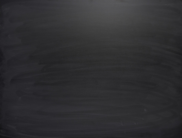 Black board with the traces of chalk - Photo, Image