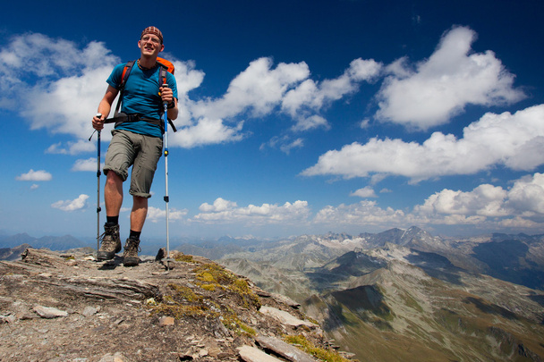 Mountain hiker - Zdjęcie, obraz