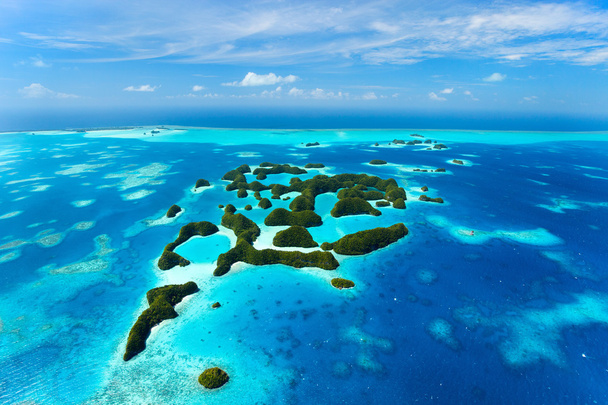 Palau islands from above - Photo, Image