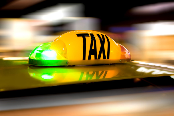 taxi jel - Fotó, kép