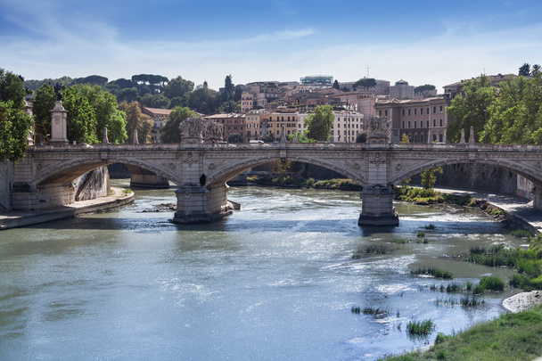 Ponte Vittorio Emanuele II, Rome, Italia - Photo, Image