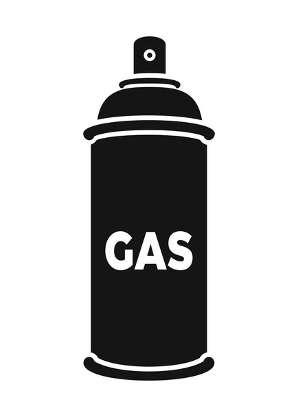 Icon-1-Gasflasche - Vektor, Bild