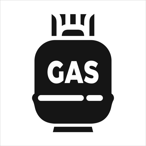 Gasflaschen-Symbol-3 - Vektor, Bild