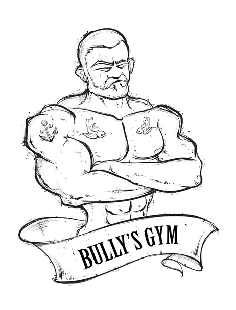 Bullys ジム - ベクター画像