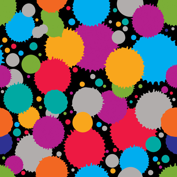 Colorful splattered web design pattern - Vektori, kuva