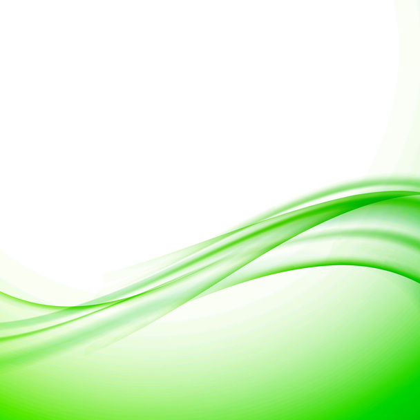 Swoosh wave line modern background - Vector, imagen