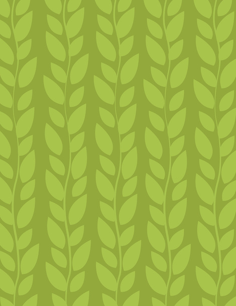 Leaves repeating pattern - Wektor, obraz