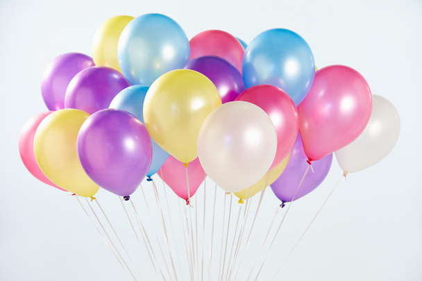 Bunch Of Colorful Balloons - Fotoğraf, Görsel