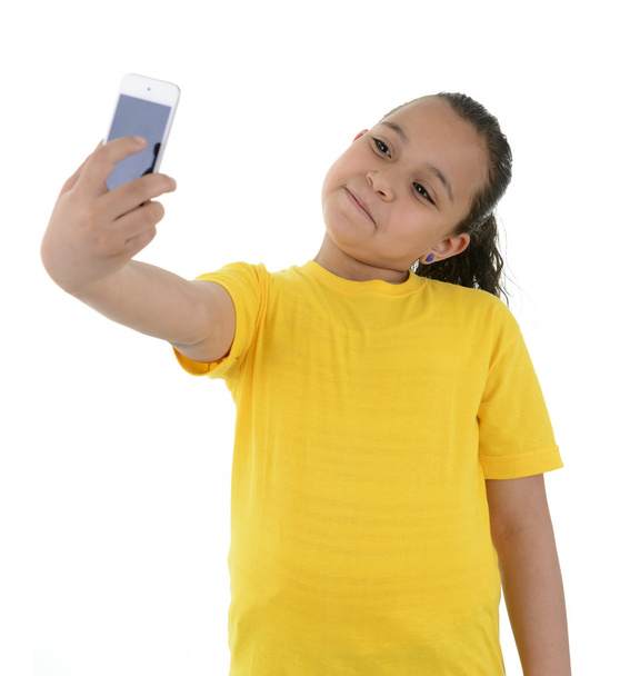 Young Girl Taking a Selfie - Foto, Imagen