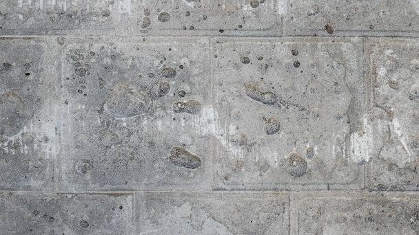 Tekstura szary betonowy ściana z ślad rozebrany posadzka - Zdjęcie, obraz