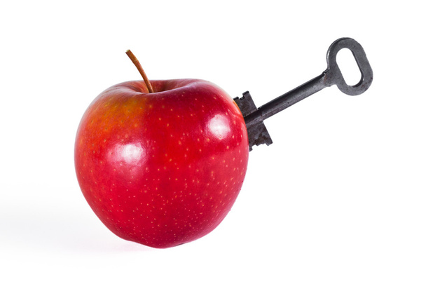 Μήλο με κλειδί - Φωτογραφία, εικόνα