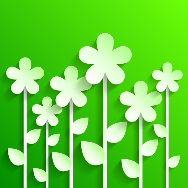 Flowers Background - Vector, Image