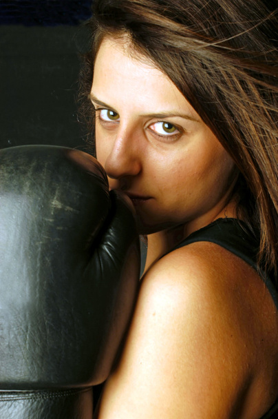Femmes et boxe
 - Photo, image