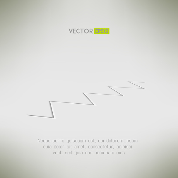 Crack in a surface in perspective. Vector illustation - Vector, Image