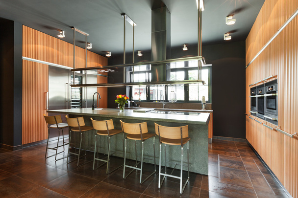 Modern kitchen interior - Fotografie, Obrázek