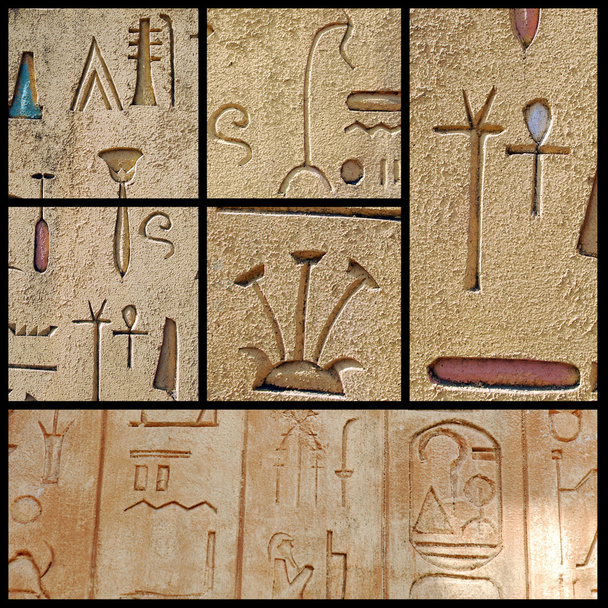 Hieróglifos
 - Foto, Imagem