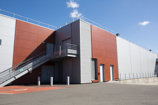 Modern and exterior of a warehouse - Photo, image