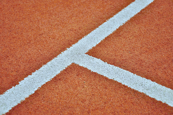 tennis court line - Photo, Image